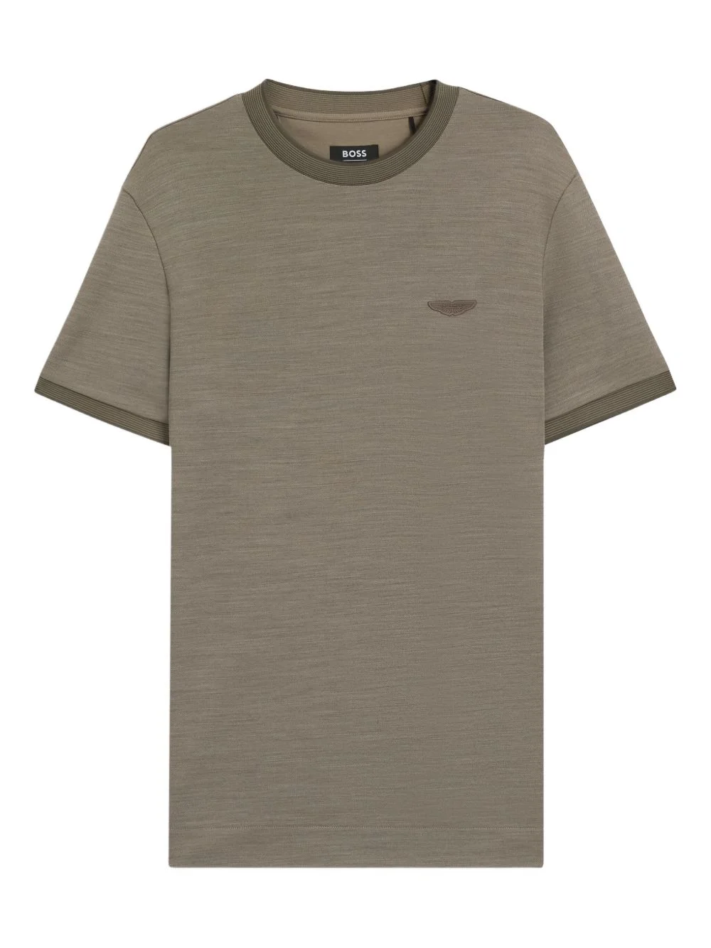 x ASTON MARTIN logo-detail T-shirt - 1