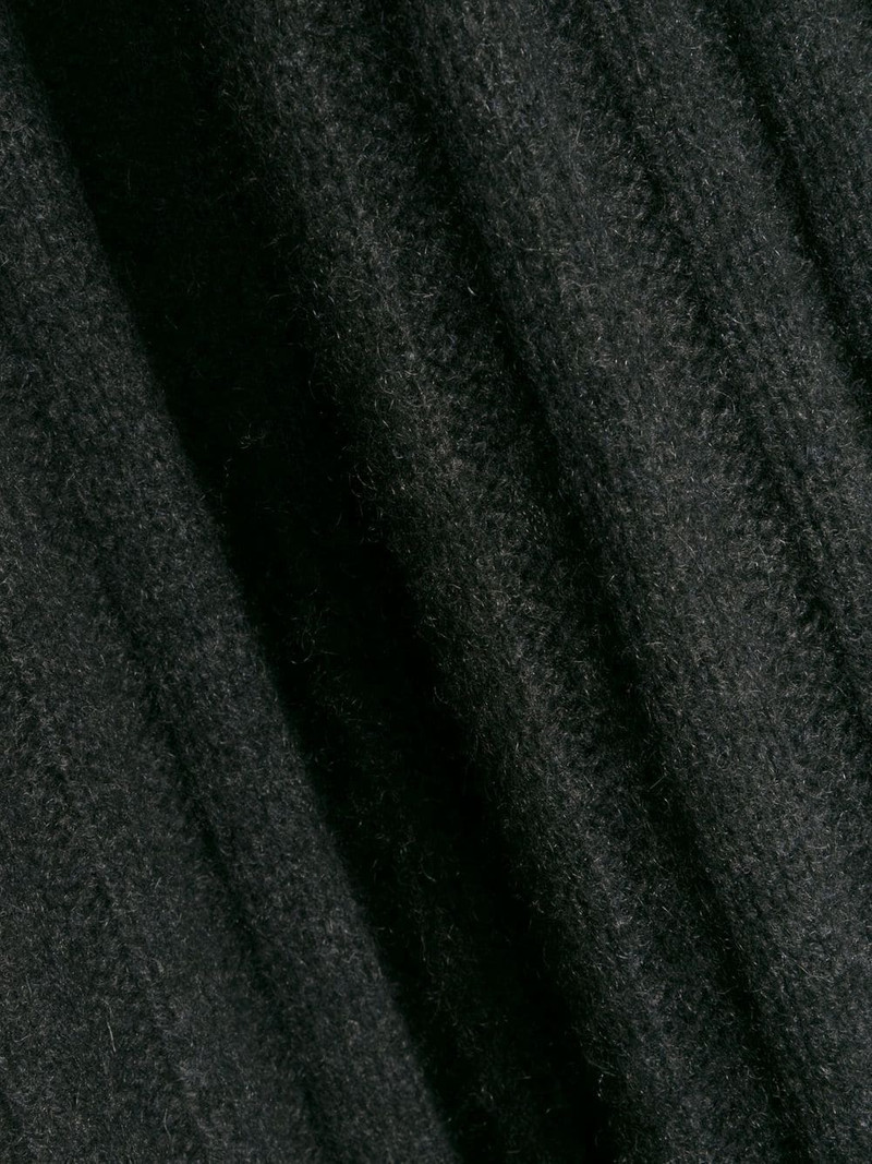 fine ribbed-knit scarf 3