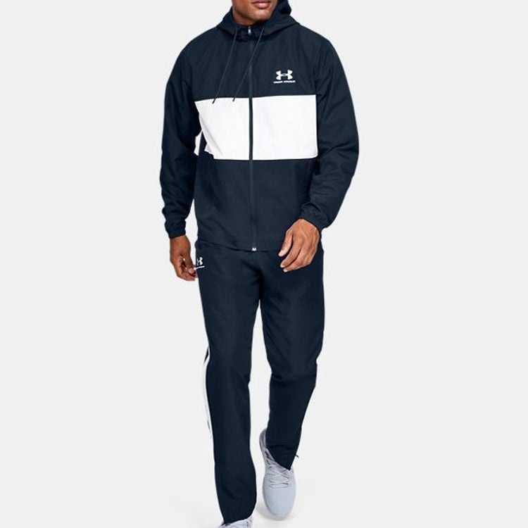 Men's Under Armour Sportstyle Wind Jacket Blue 1329297-408 - 2