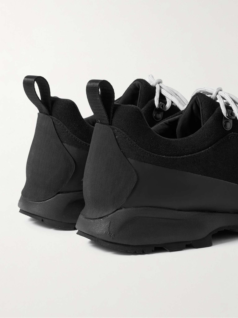 Cingino Rubber-Trimmed Microfibre Hiking Sneakers 5