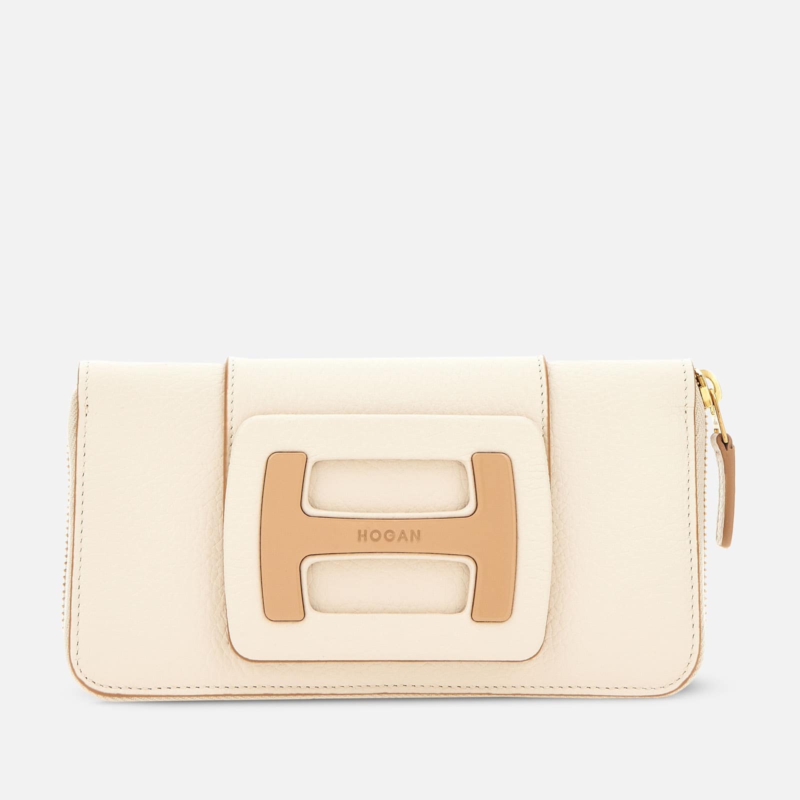 Zipped Wallet Ivory - 1