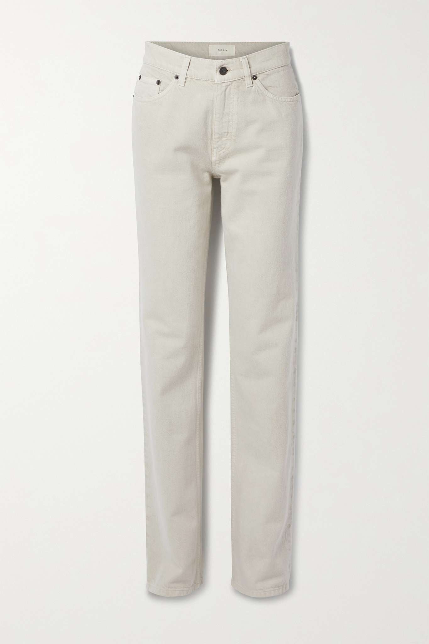 The Row Carlton high-rise straight-leg jeans | netaporter
