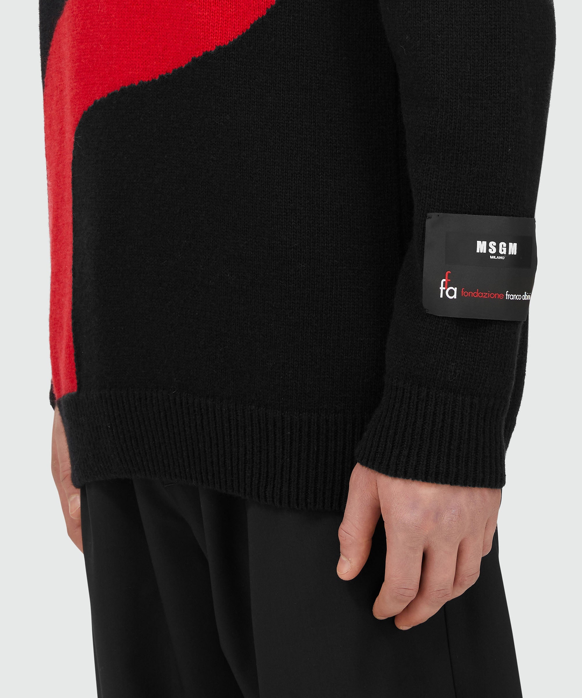 Blended wool "Fondazione Franco Albini" sweater - 5
