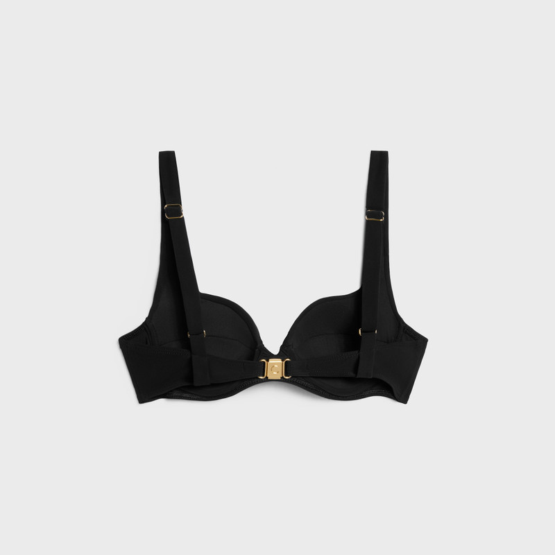 CELINE balconette top IN matte jersey outlook