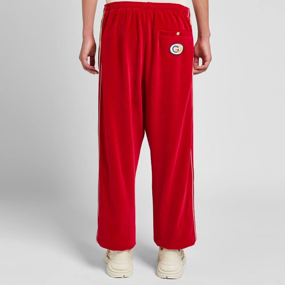 Gucci Velour Taped Oversized Track Pant - 7