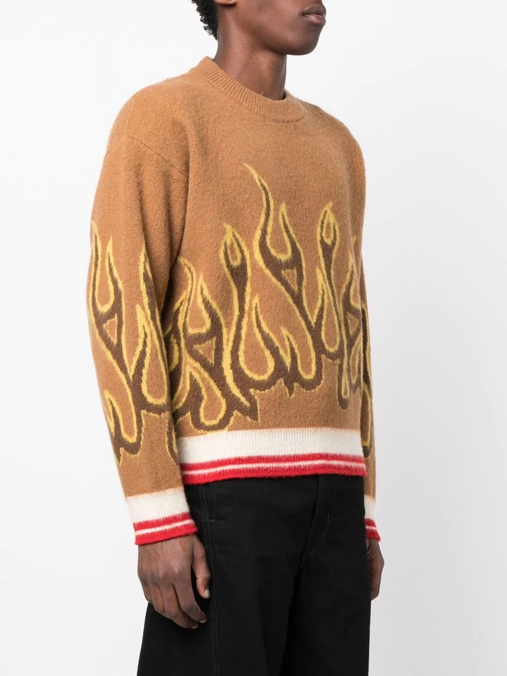 Burning drop-shoulder jumper - 3