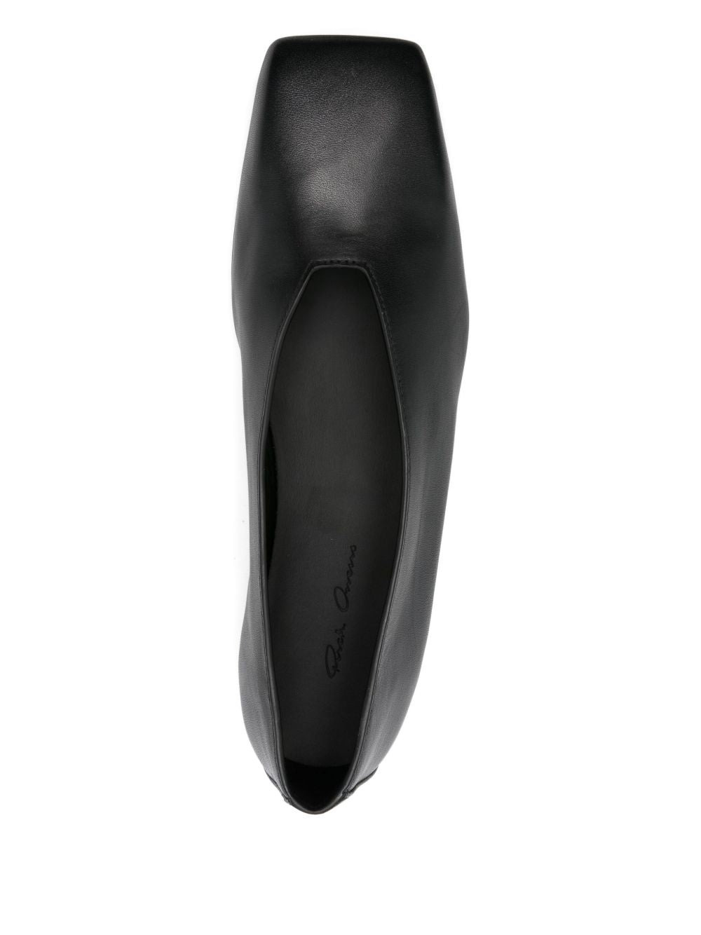 Rick Owens Women Leather Ballet Flats - 3