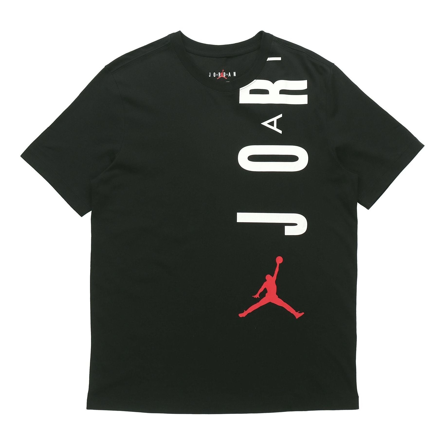 Air Jordan Alphabet Sports Round Neck Short Sleeve T-Shirt Men's Black Gift for Him CZ8403-010 - 1