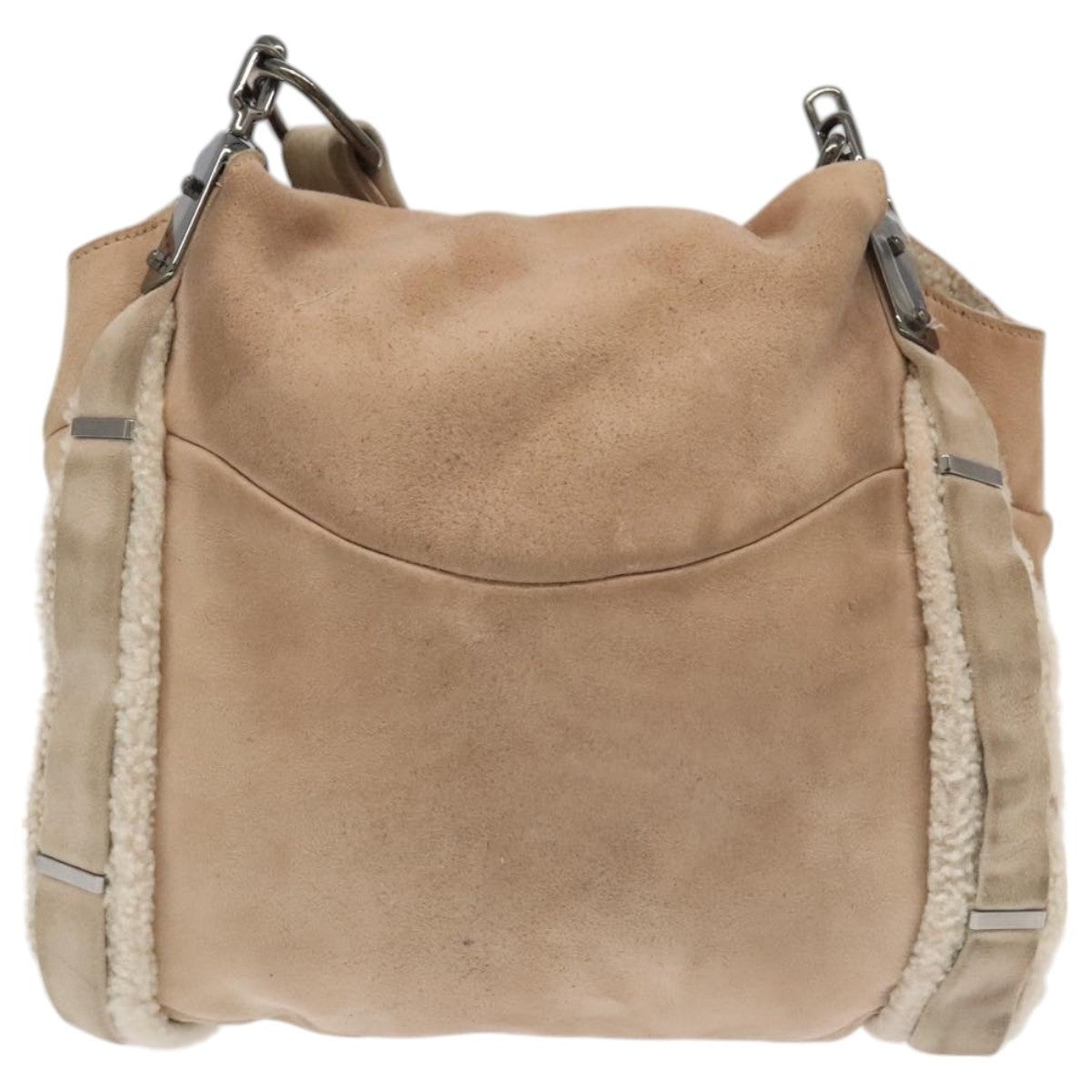 CELINE Shoulder Bag Mouton Pink Ivory - 2