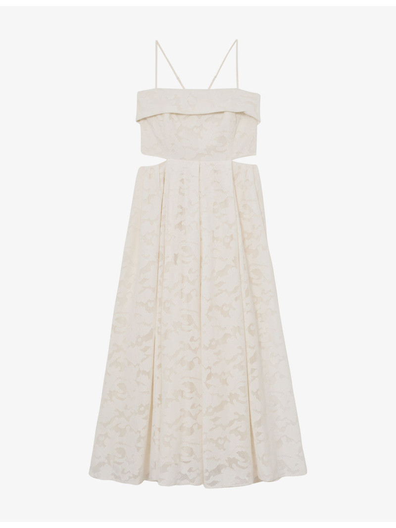 Sian Cut-Out Cotton-Blend Maxi Dress 1