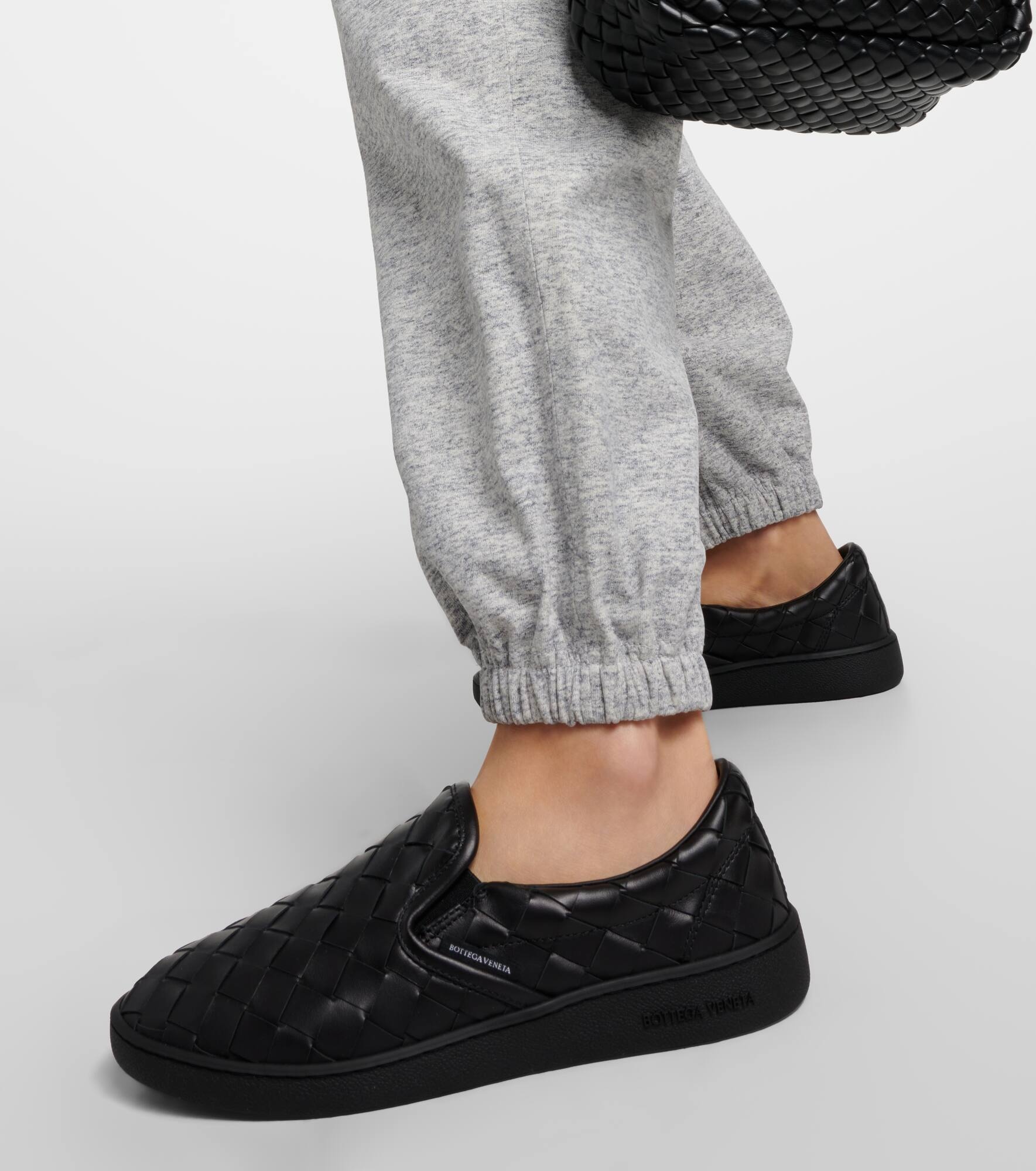 Leather sneakers - 4