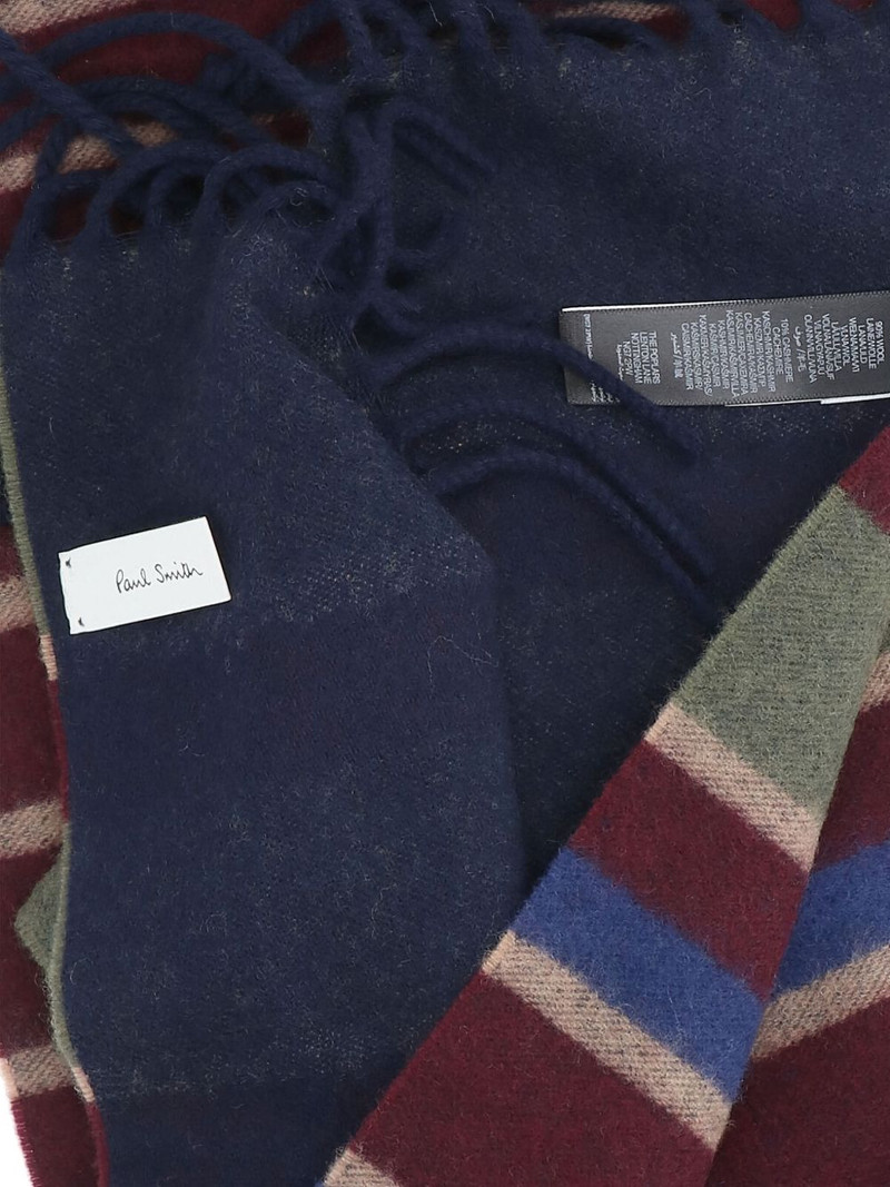 Paul Smith striped scarf outlook