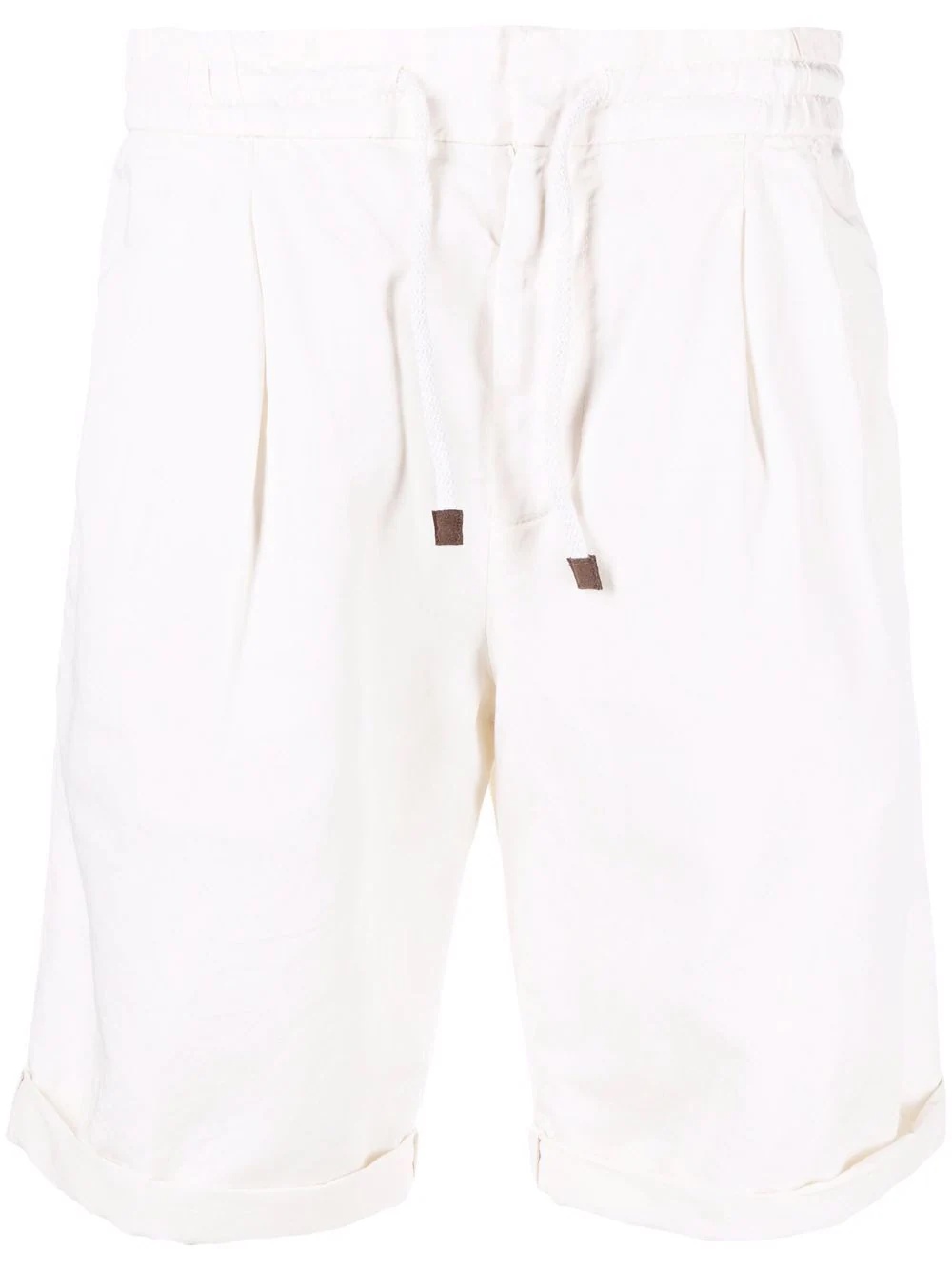 drawstring chino shorts - 1