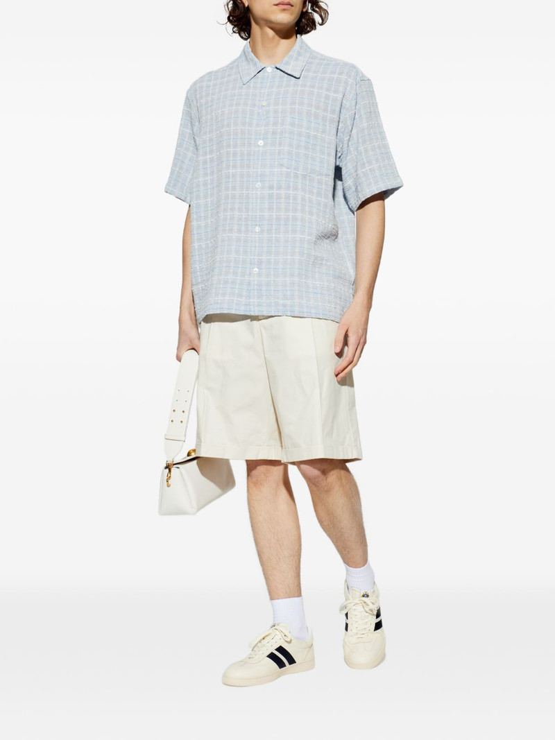 SAMSØE SAMSØE checked-pattern chest-pocket shirt outlook