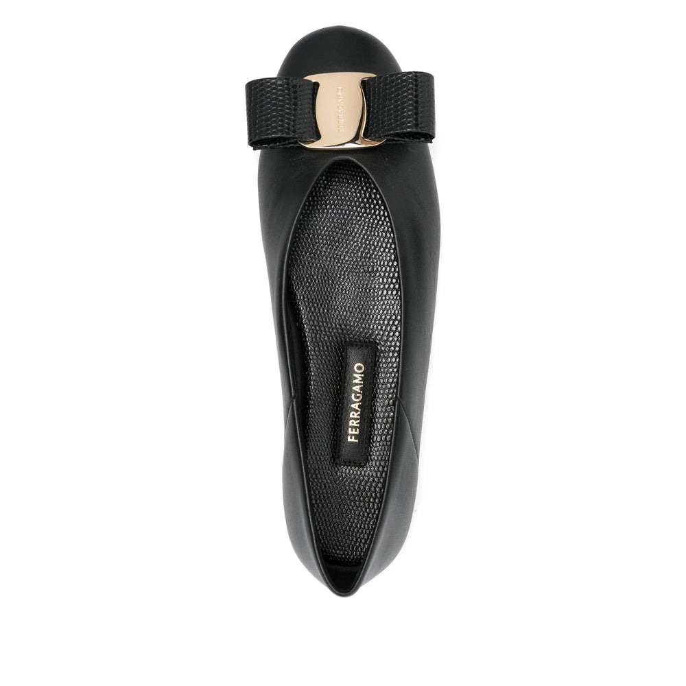 Ferragamo Black Ballet Flats Women - 2