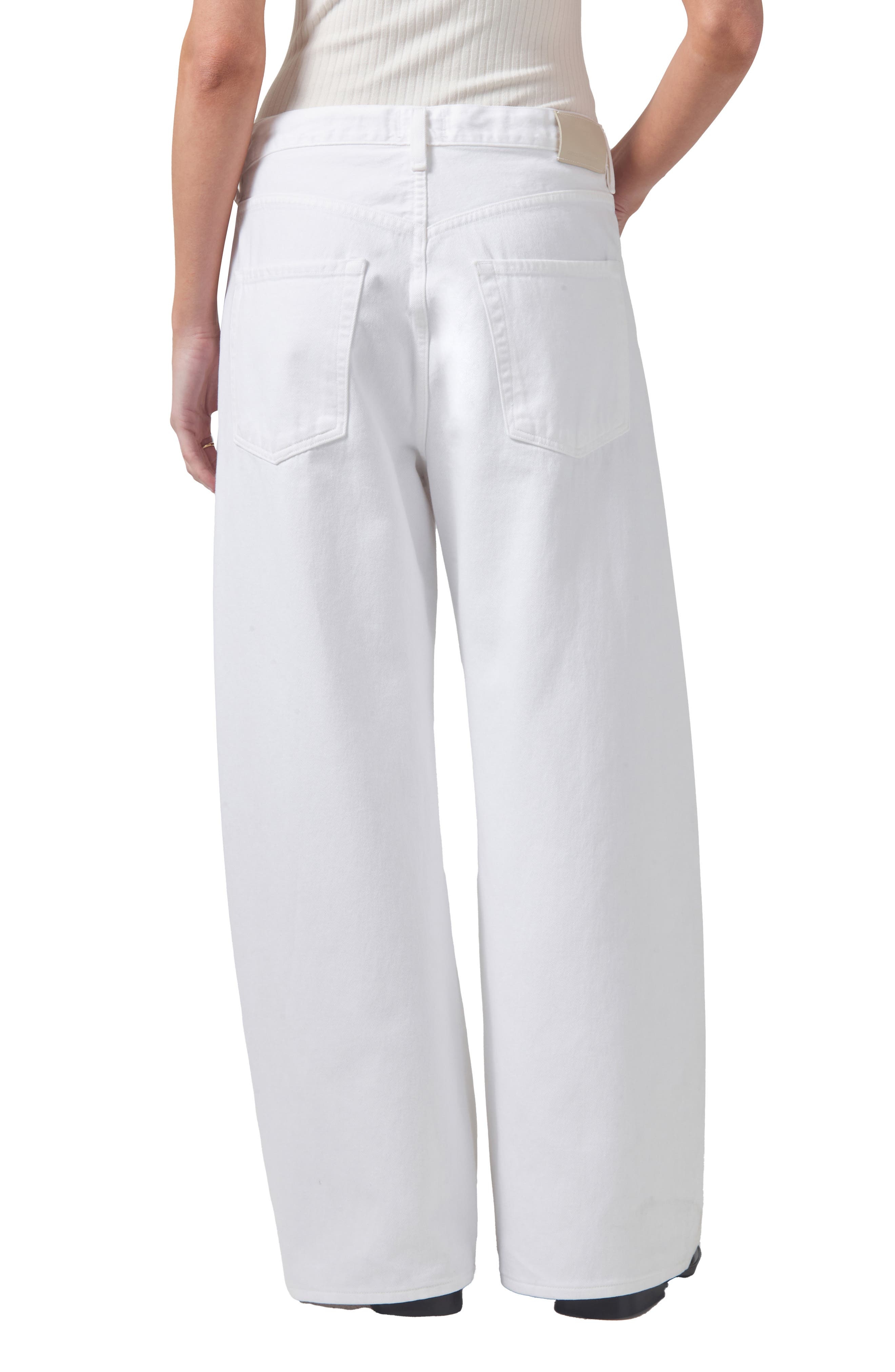 Citizens of Humanity Brynn Wide Leg Organic Cotton Trouser Jeans in Tulip at Nordstrom - 2
