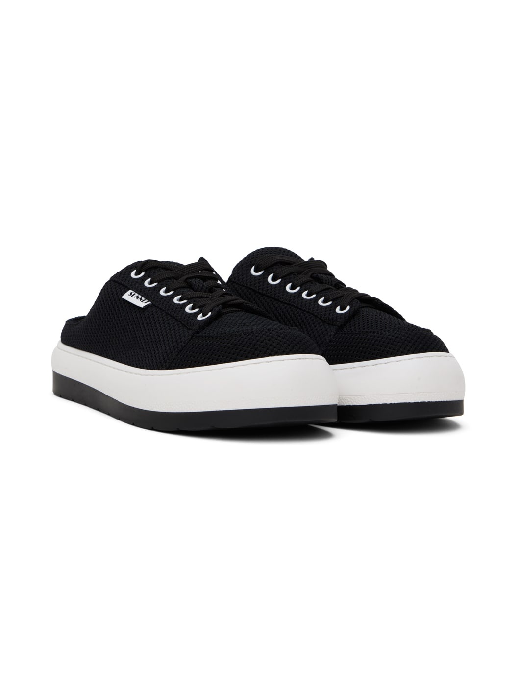 Black Dreamy Sabot Sneakers - 4