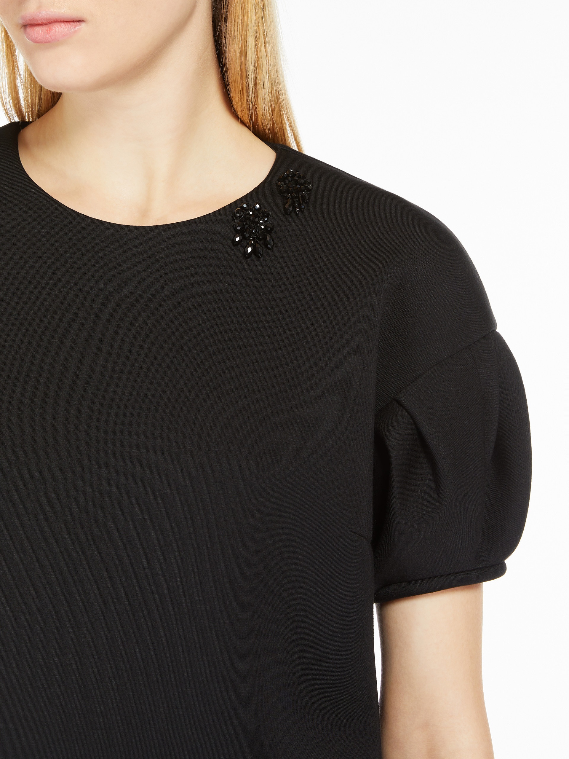 URSOLA Scuba jersey mini dress - 5