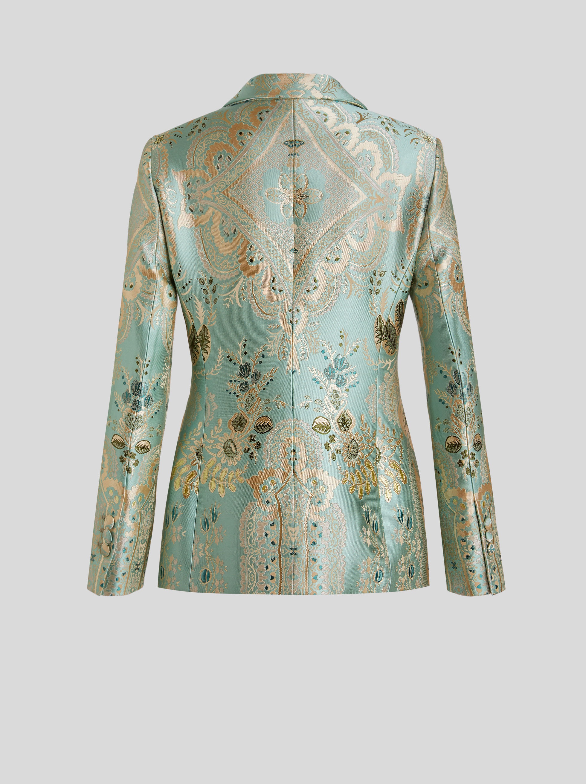 TAILORED JACQUARD JACKET - 5