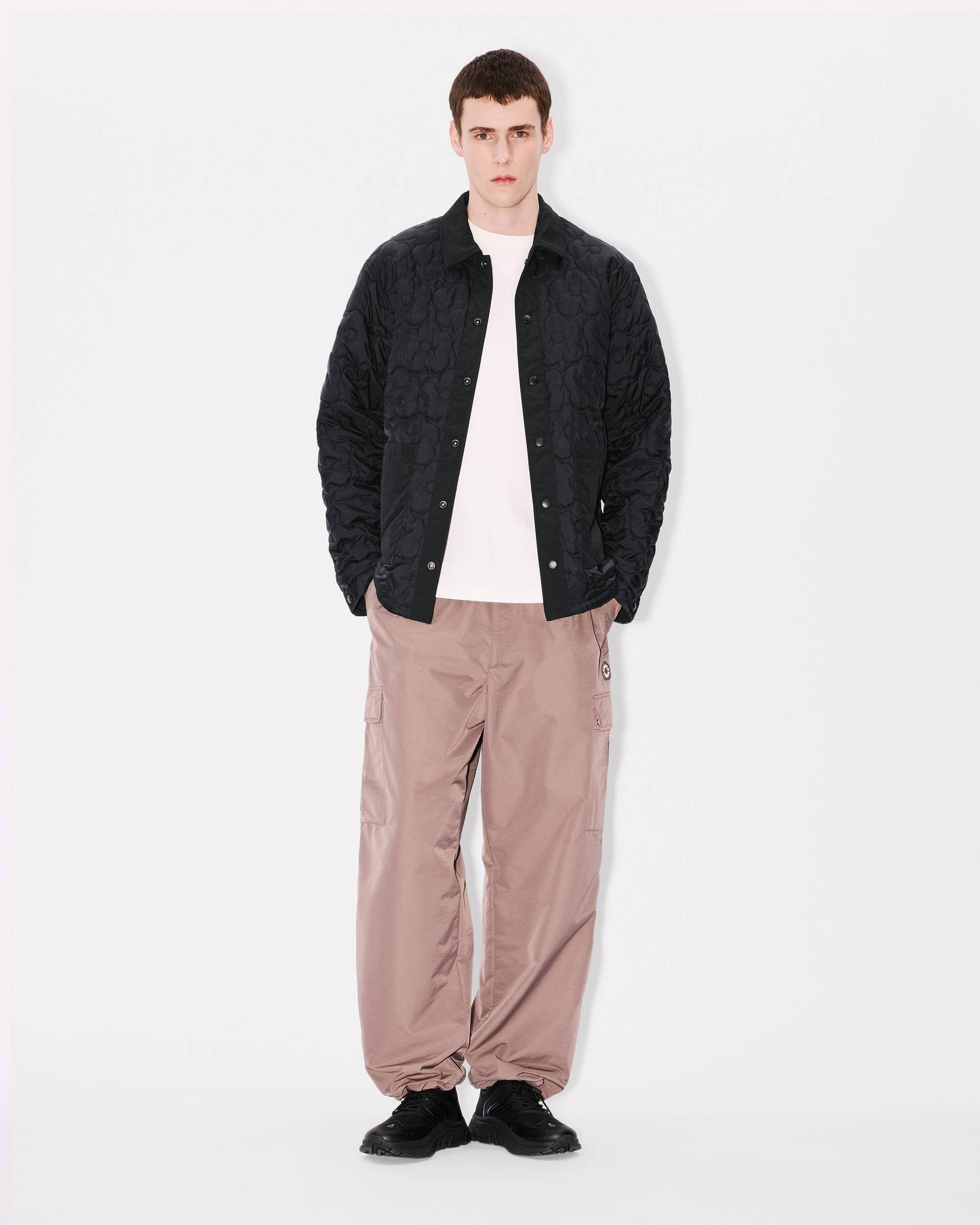 'Boke Flower 2.0' reversible heavy coach jacket - 5