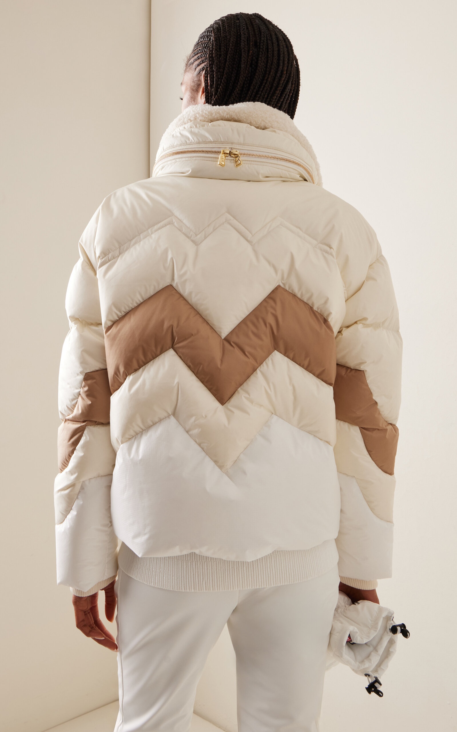 Vanja Down Ski Jacket ivory - 4