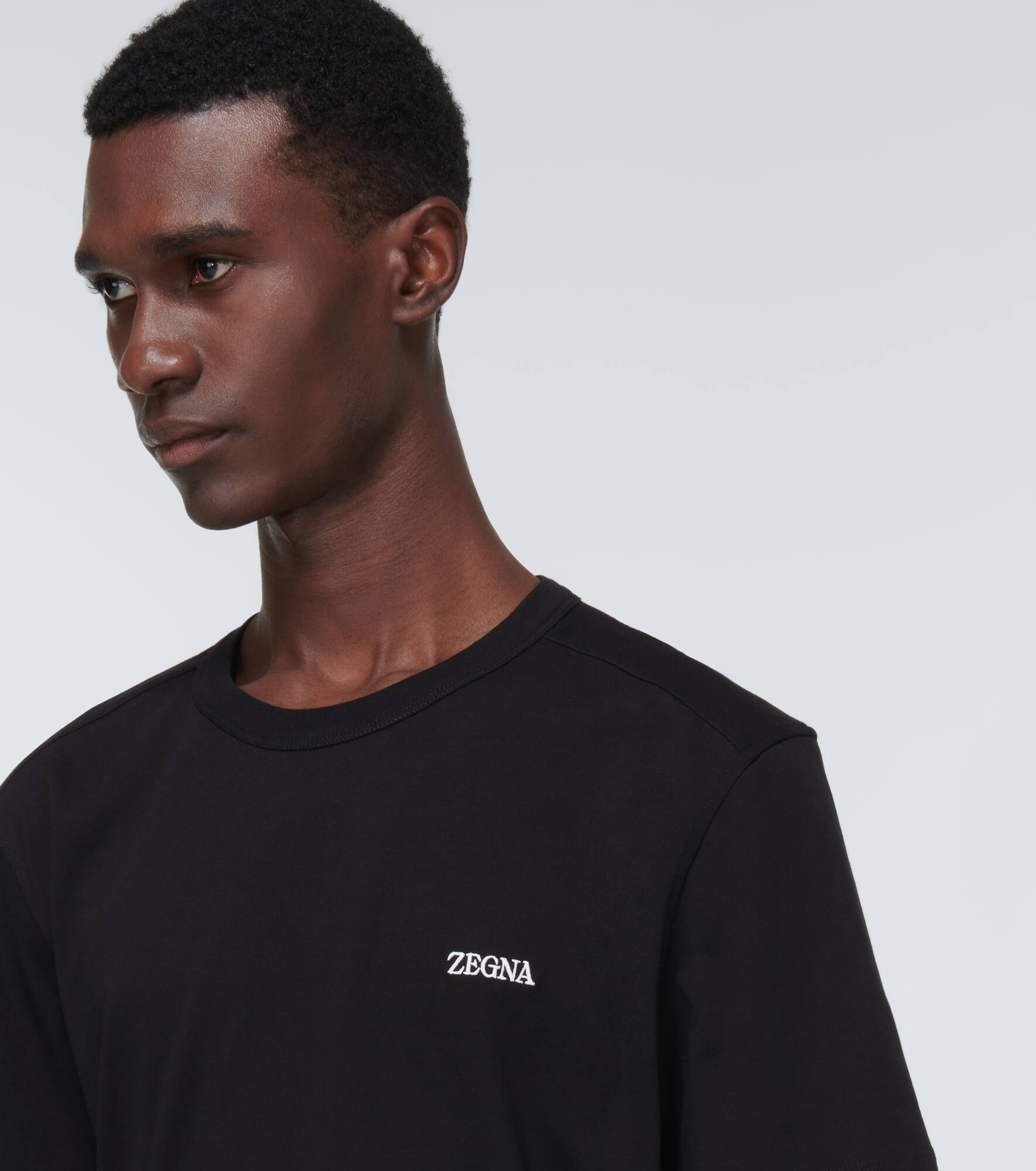Logo cotton T-shirt - 5