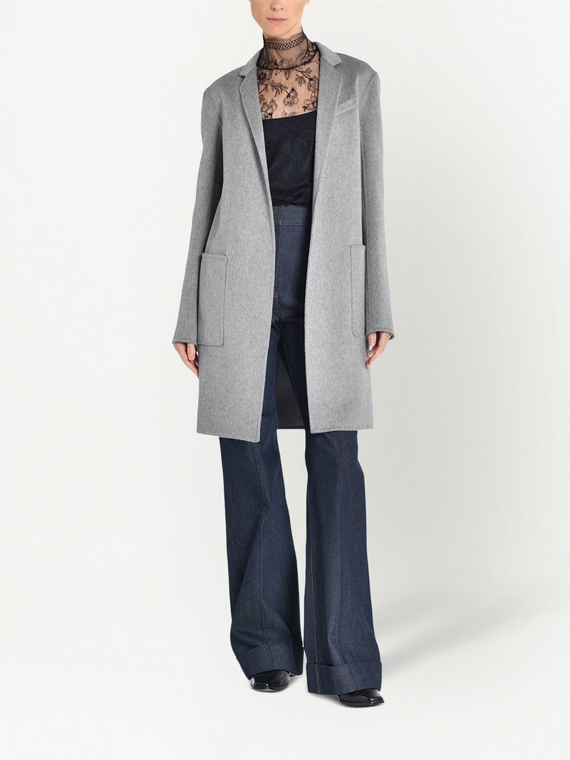 ADAM LIPPES Gina open-front cashmere coat outlook