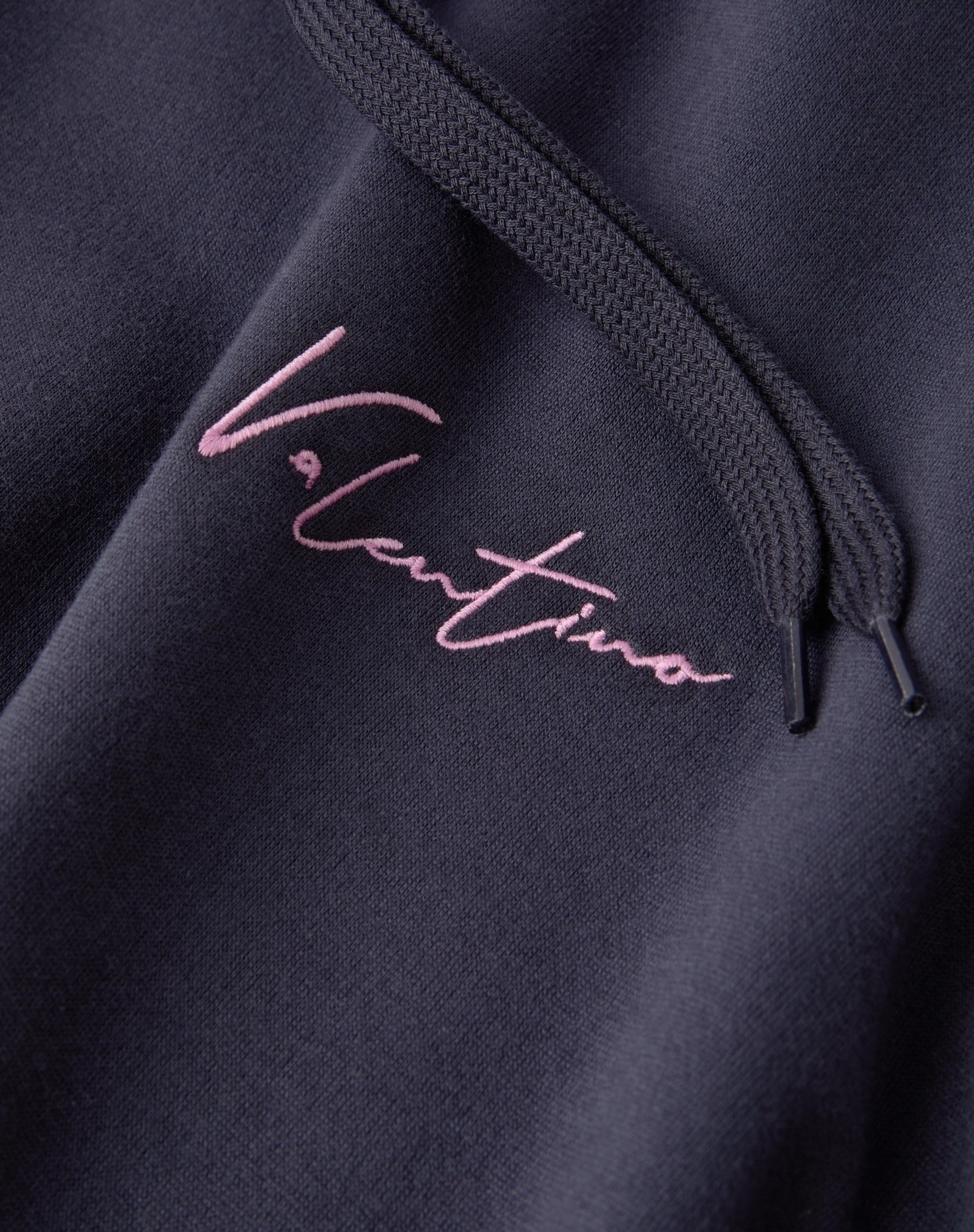 COTTON HOODED SWEATSHIRT WITH VALENTINO EMBROIDERY AND VLOGO SIGNATURE PRINT - 3