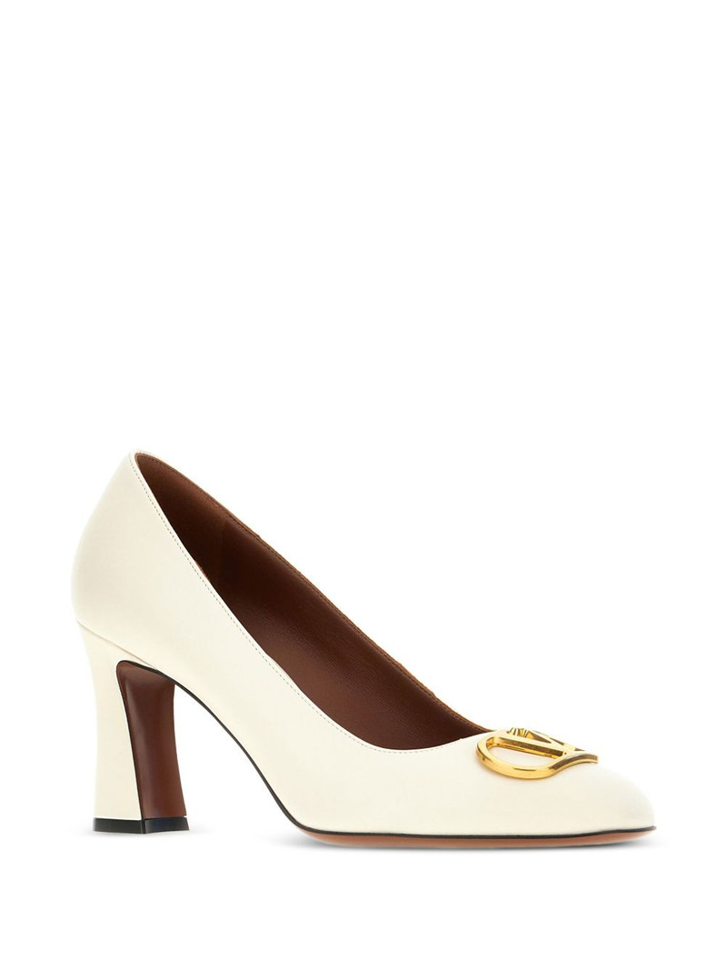 Valentino 80mm VLogo block-heel pumps outlook