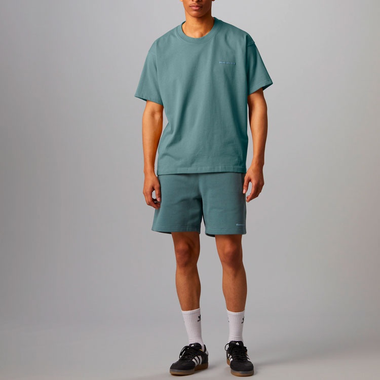 adidas x Pharrell Humanrace Small Logo T-Shirt 'Hazy Emerald' HI2957 - 2