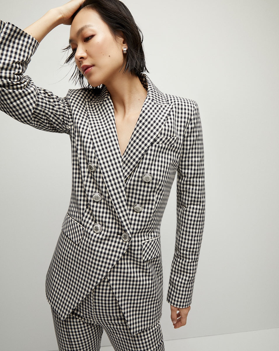 CHARLESTON GINGHAM DICKEY JACKET - 4