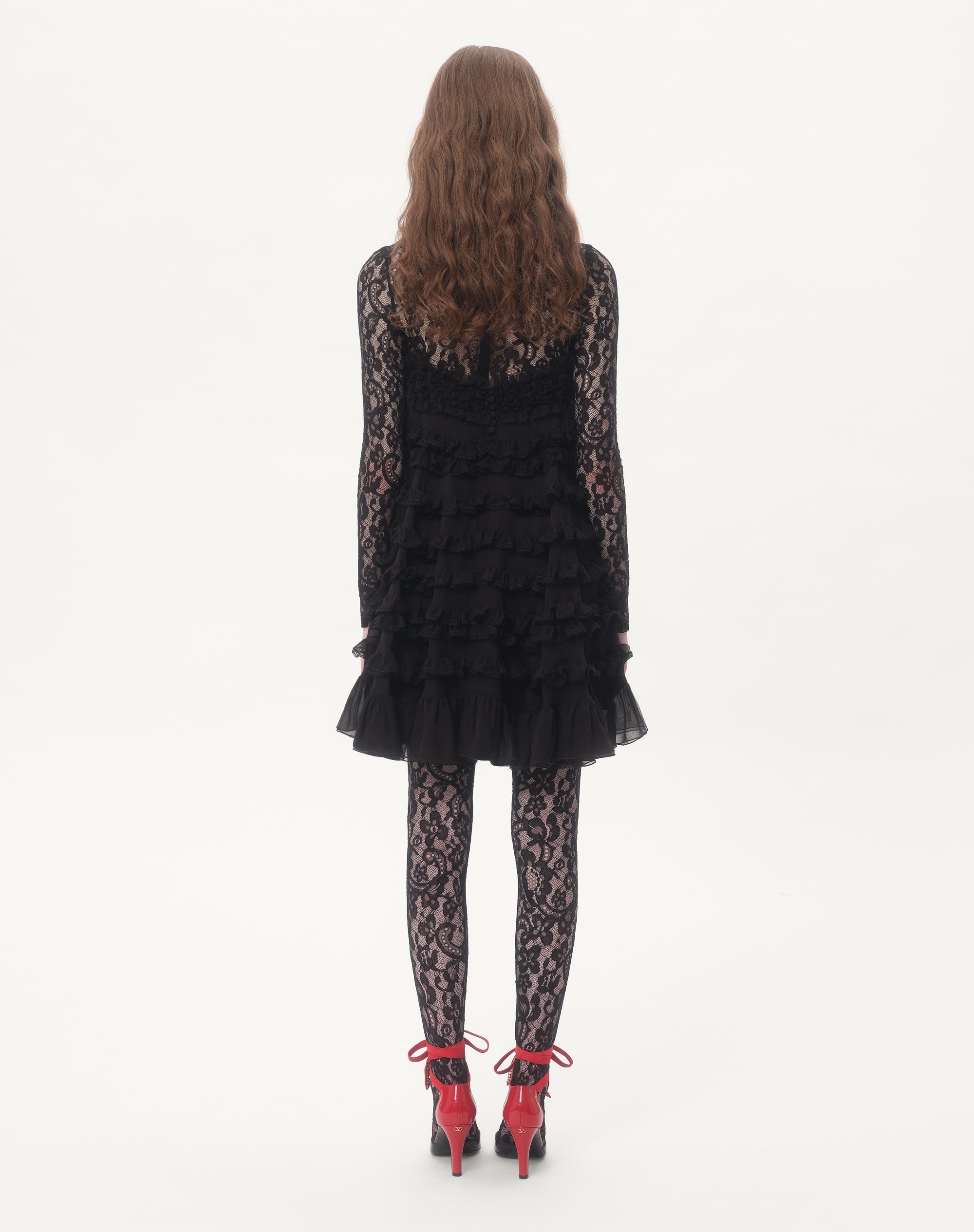 CHIFFON SHORT DRESS - 7