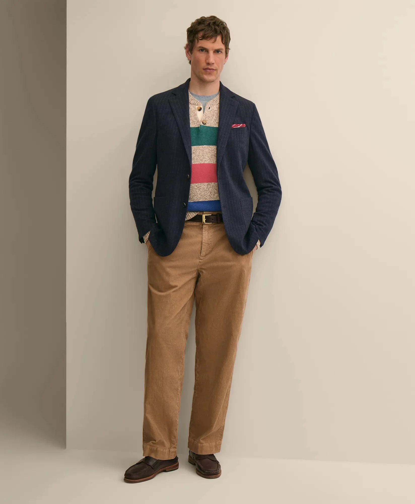 Cotton Corduroy Traditional Fit Chinos - 1