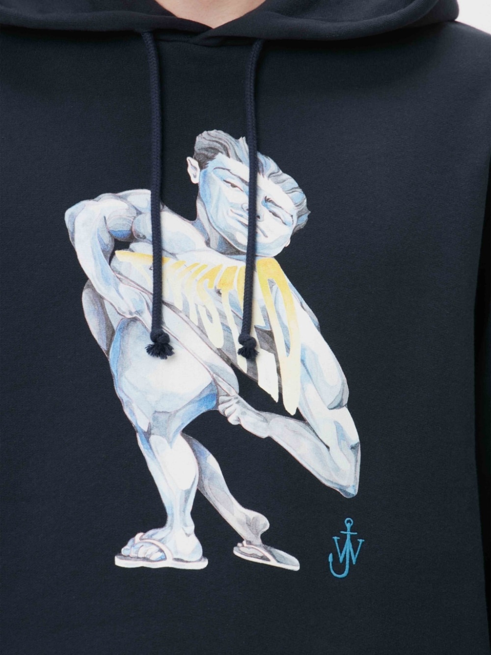POL ANGLADA PRINT HOODIE - 5