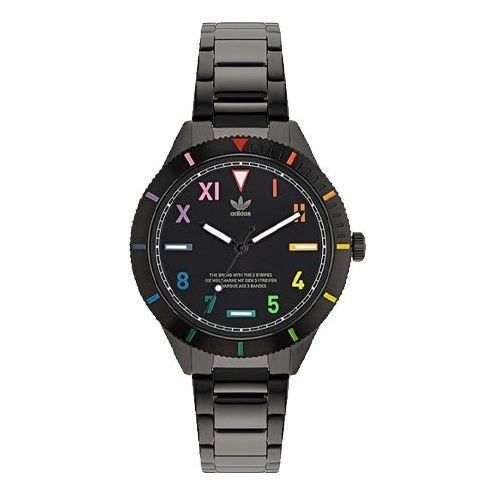 (WMNS) adidas Stainless Steel Black Bracelet Watch 'Black' AOFH220552I - 1