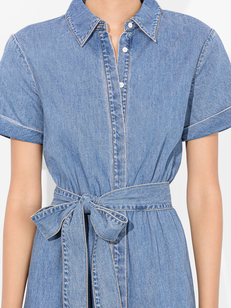CHASSIDY DENIM MIDI DRESS 3