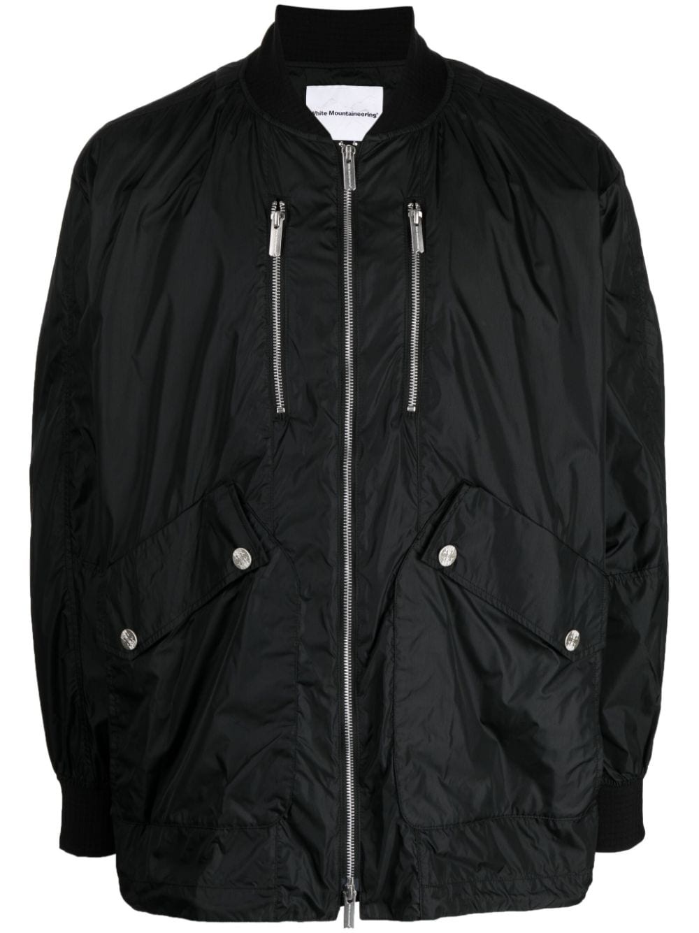 multi-pocket long-sleeve jacket - 1