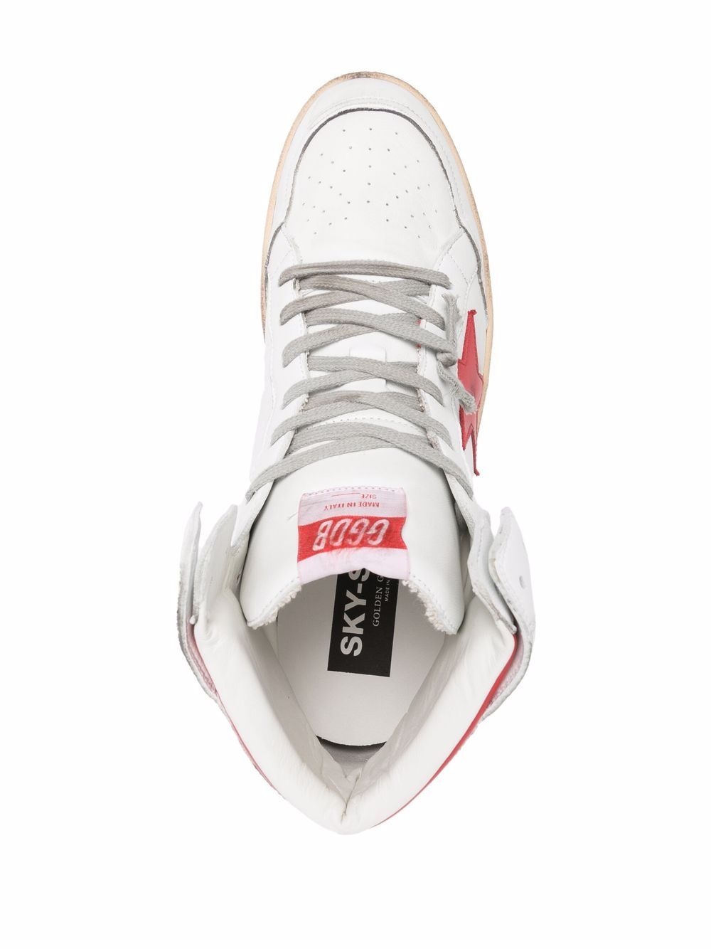 Sky-Star high-top lace-up sneakers - 4