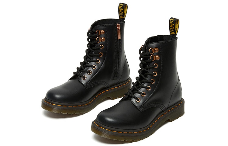 (WMNS) Dr. Martens 1460 Pascal Hdw Martin Boots Black 26874001 - 3