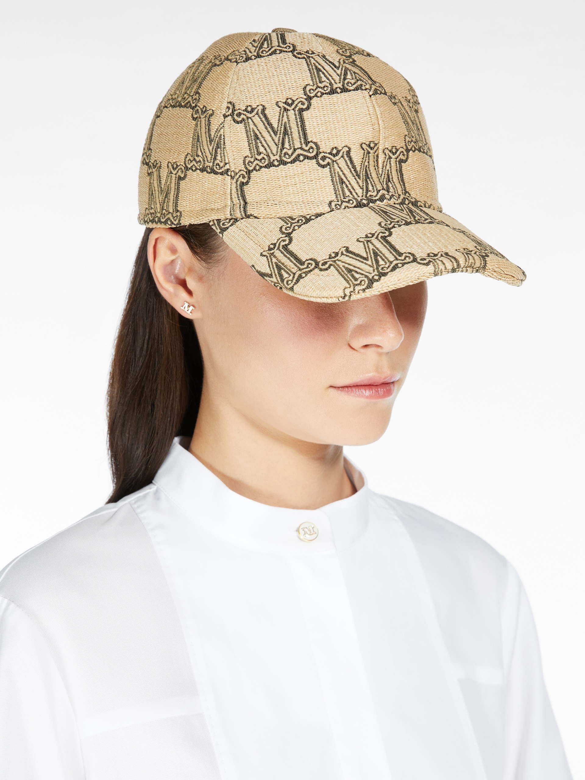 CAPY Jacquard fabric baseball cap - 3
