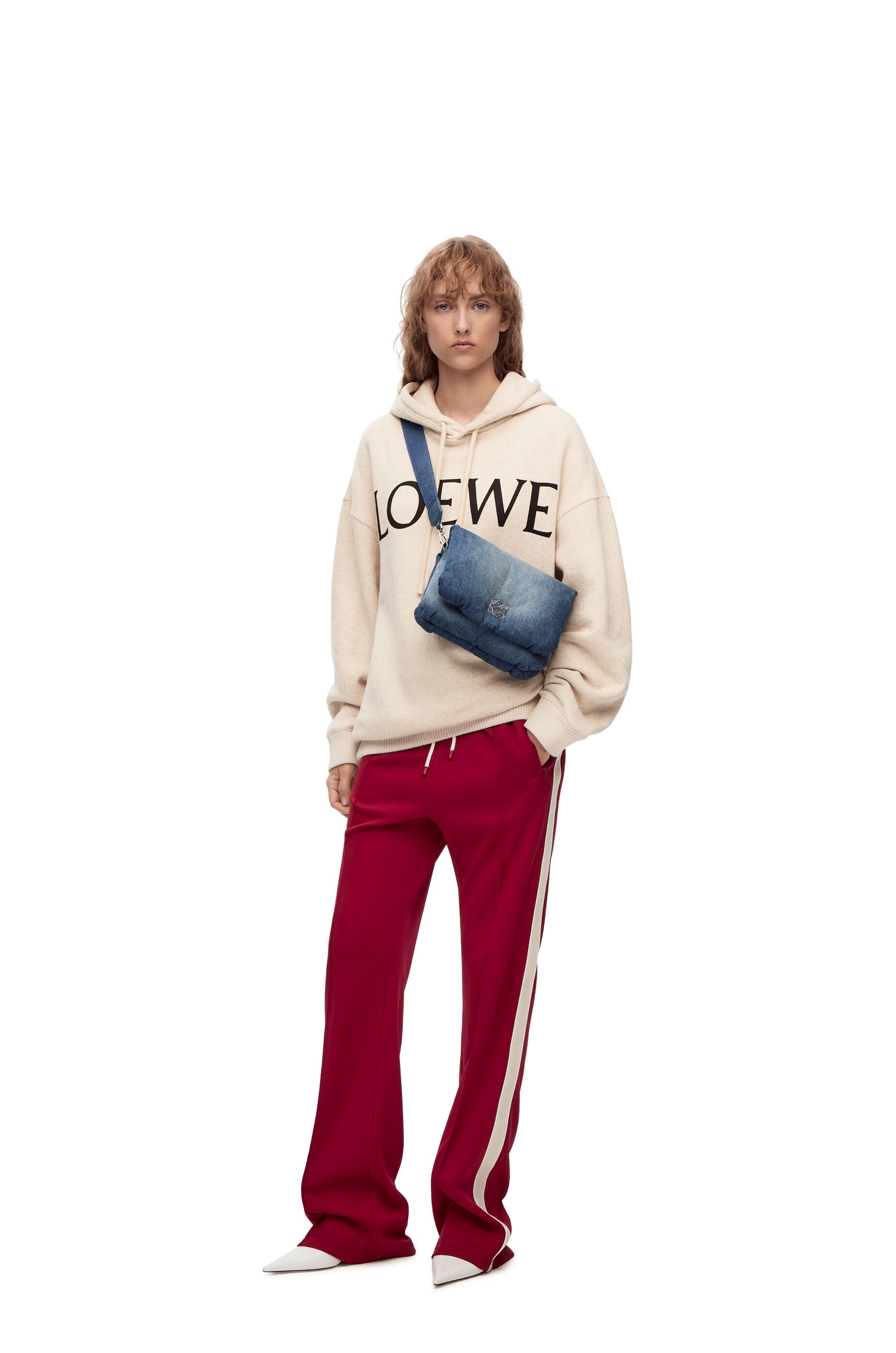 Puffer Goya bag in denim - 8