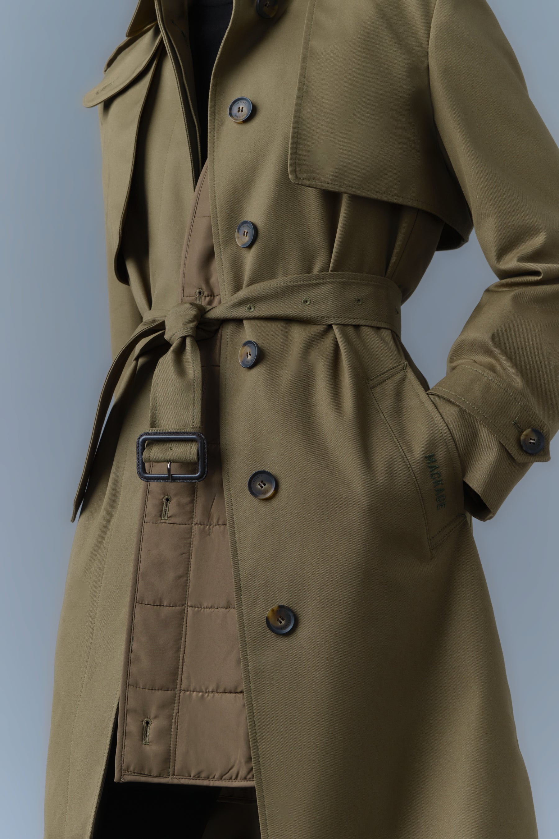 WINN 2-in-1 classic trench coat - 5