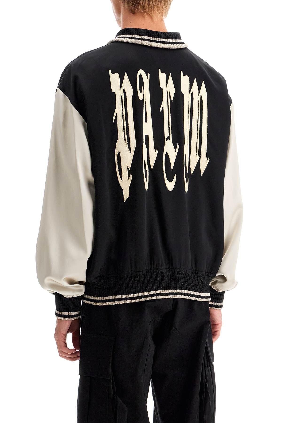 SATIN VARSITY JACKET FOR - 4