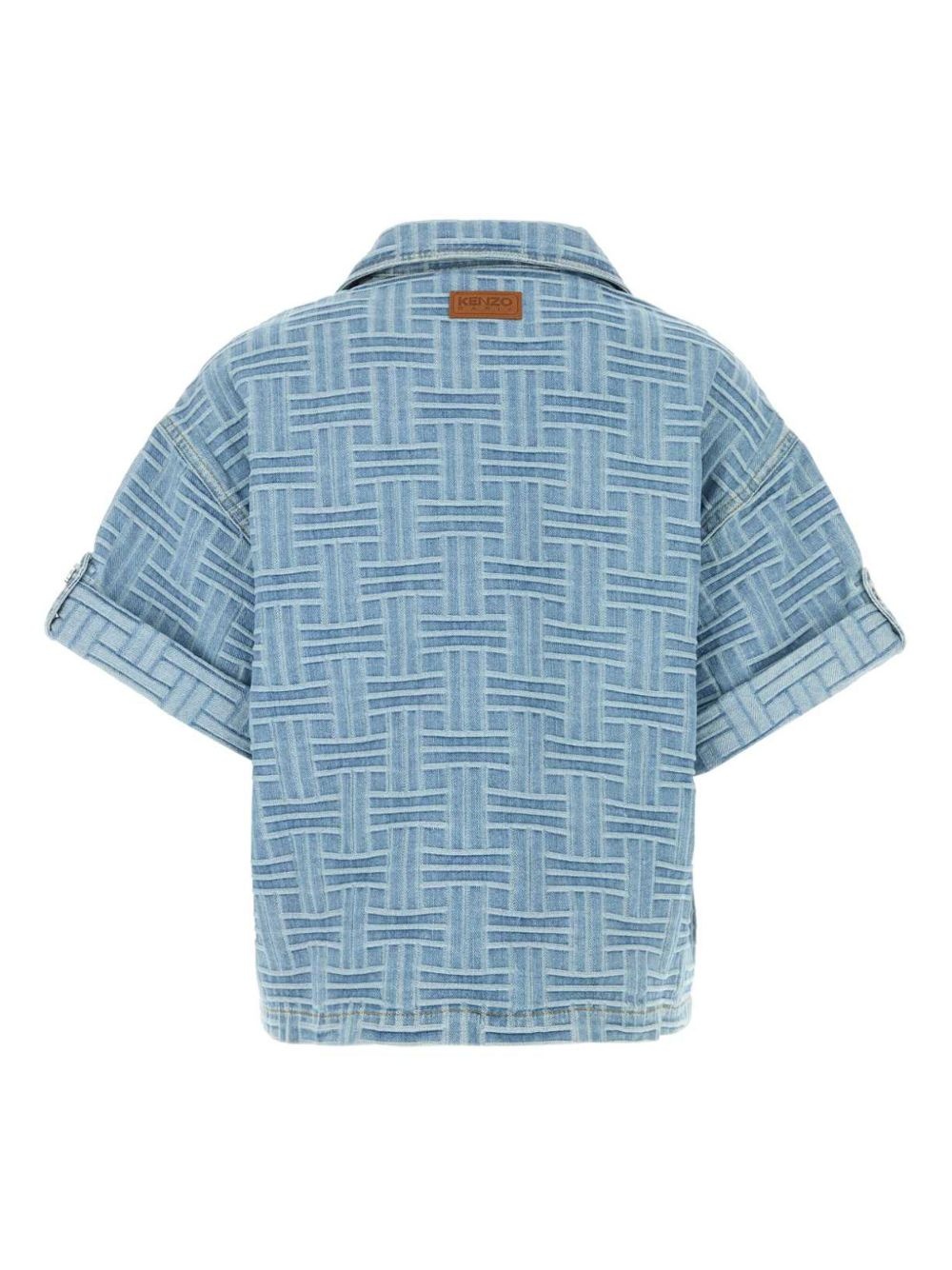 Embroidered denim shirt - 2