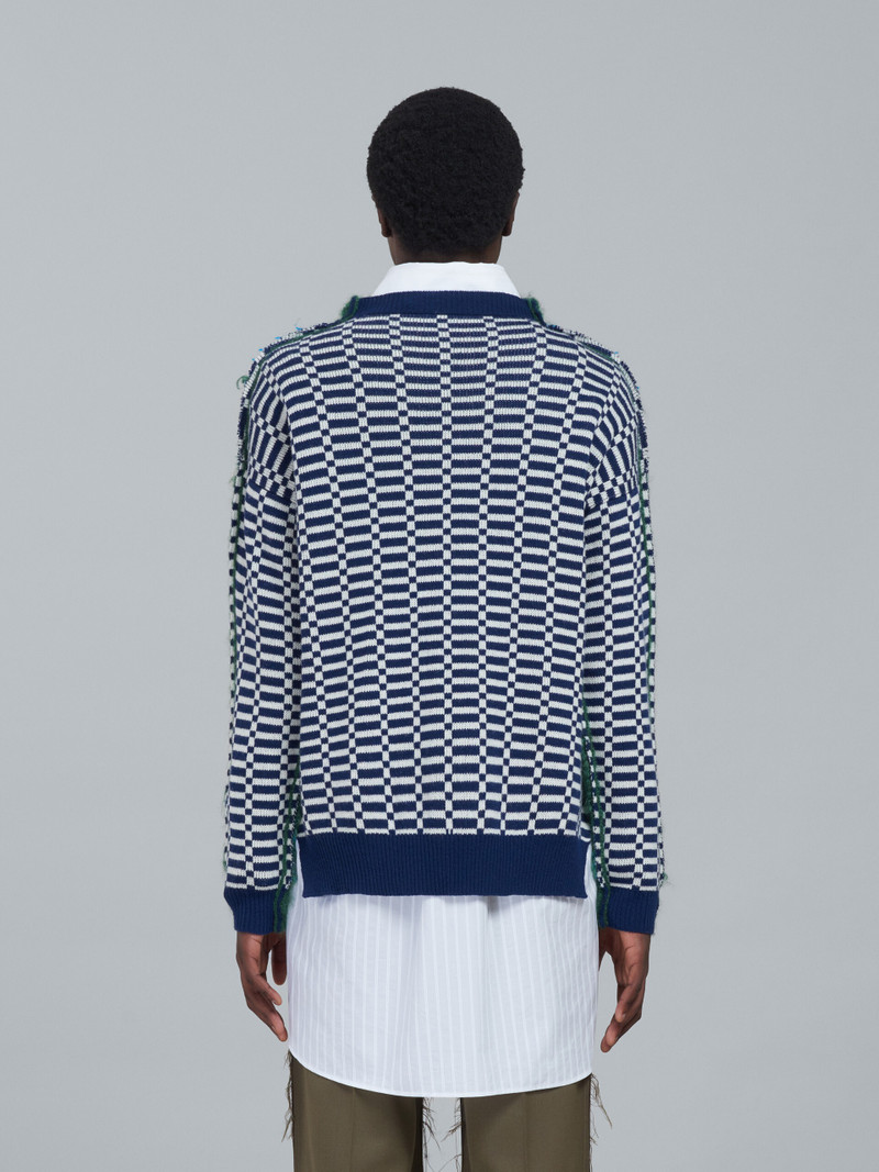 MOHAIR AND WOOL CREWNECK SWEATER 3