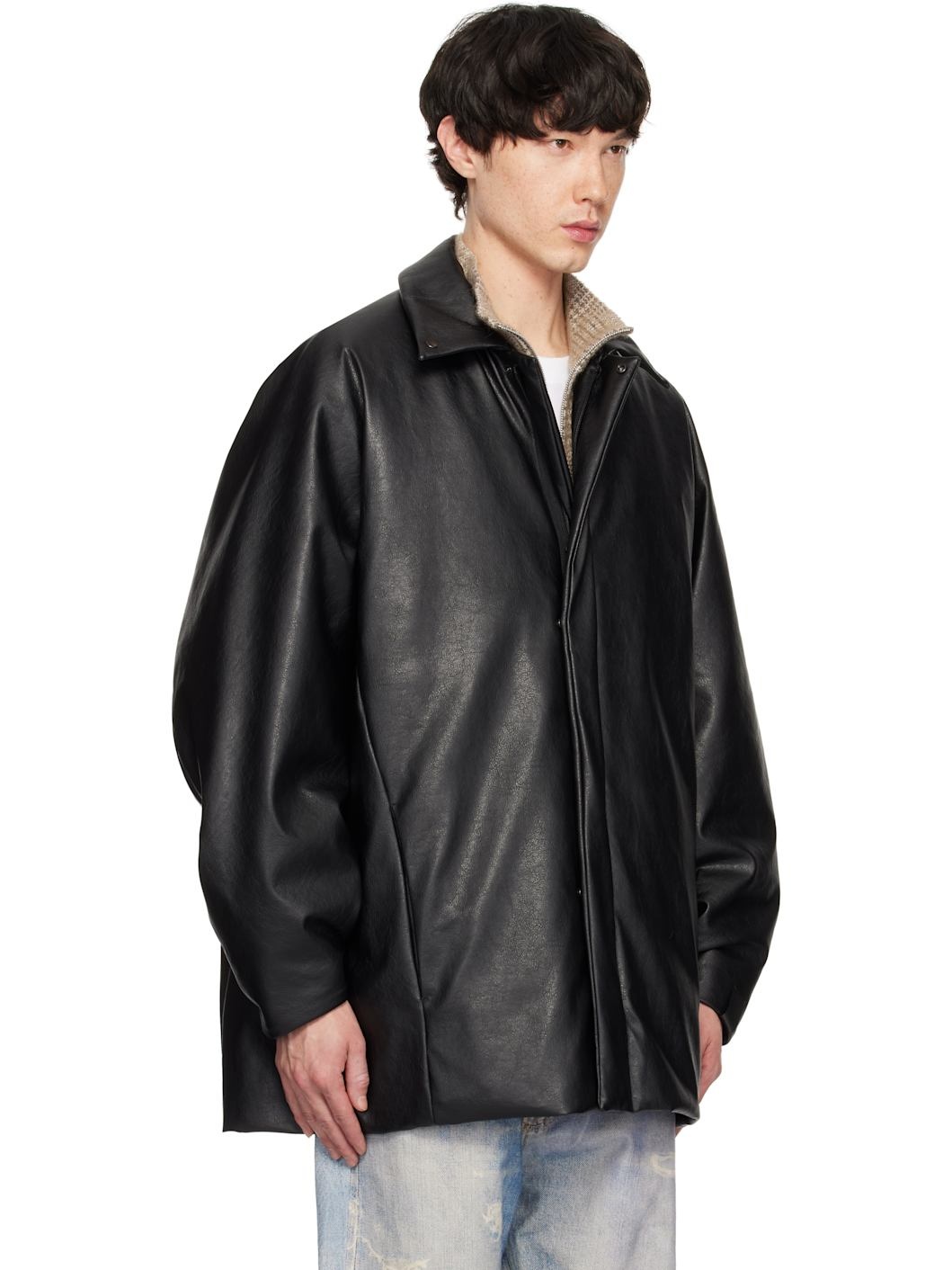 Black Balcamaan Jacket - 2