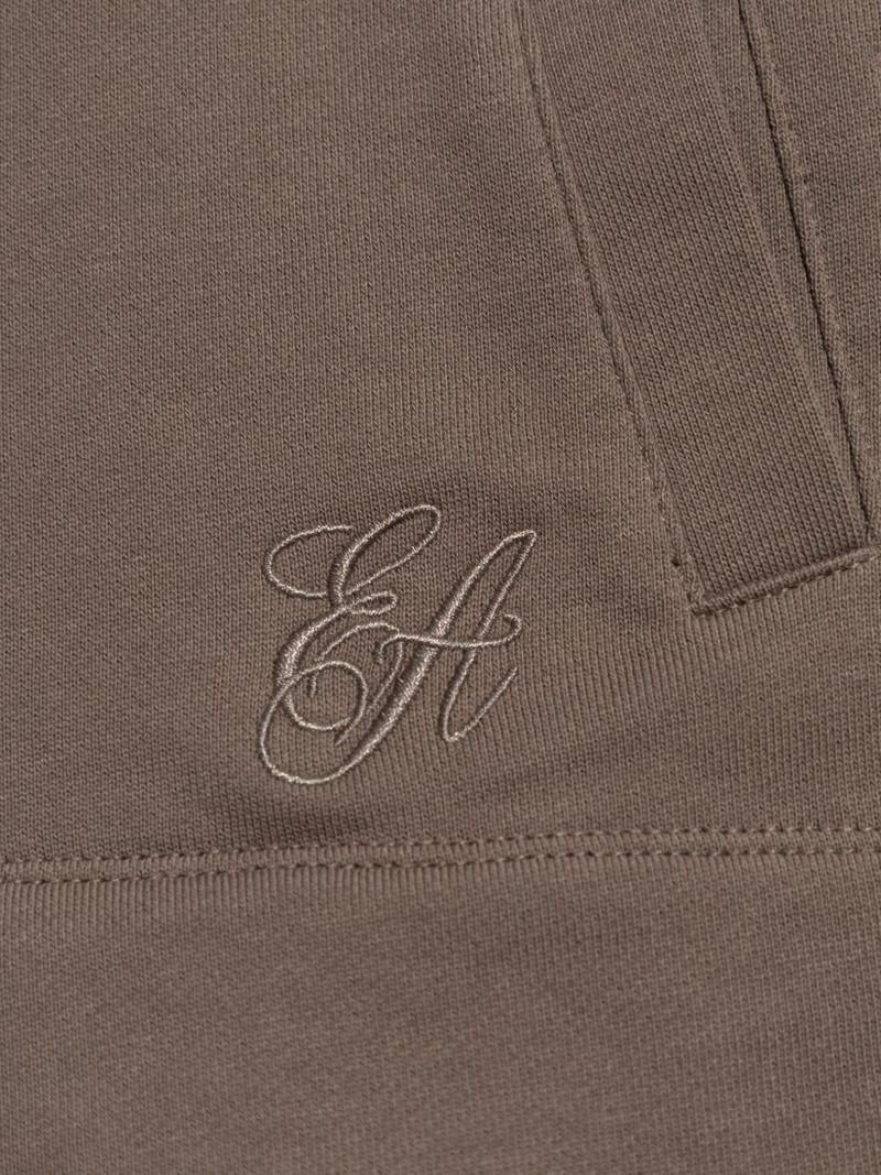 logo-embroidered zip-up hoodie 5