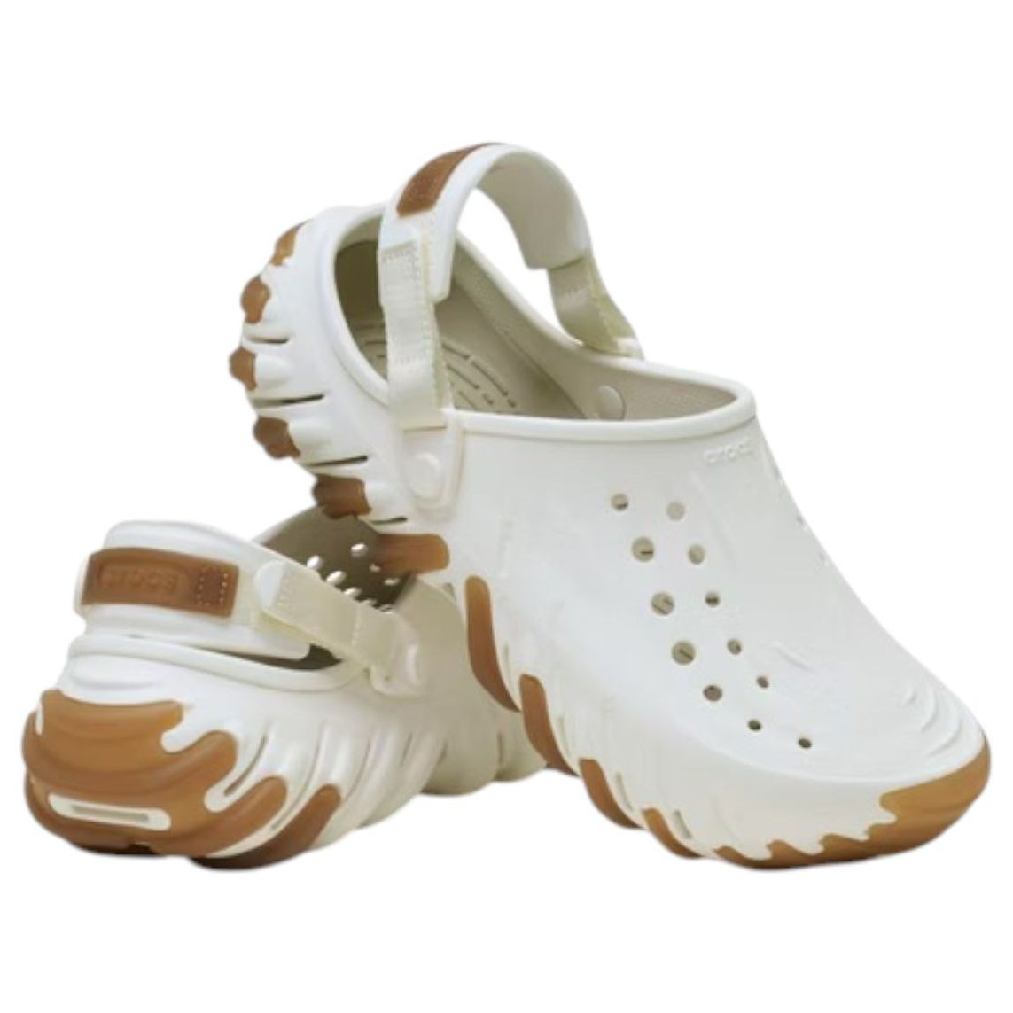 Crocs Echo RO Clog 'Gum - Chalk' 211675-0WV - 2