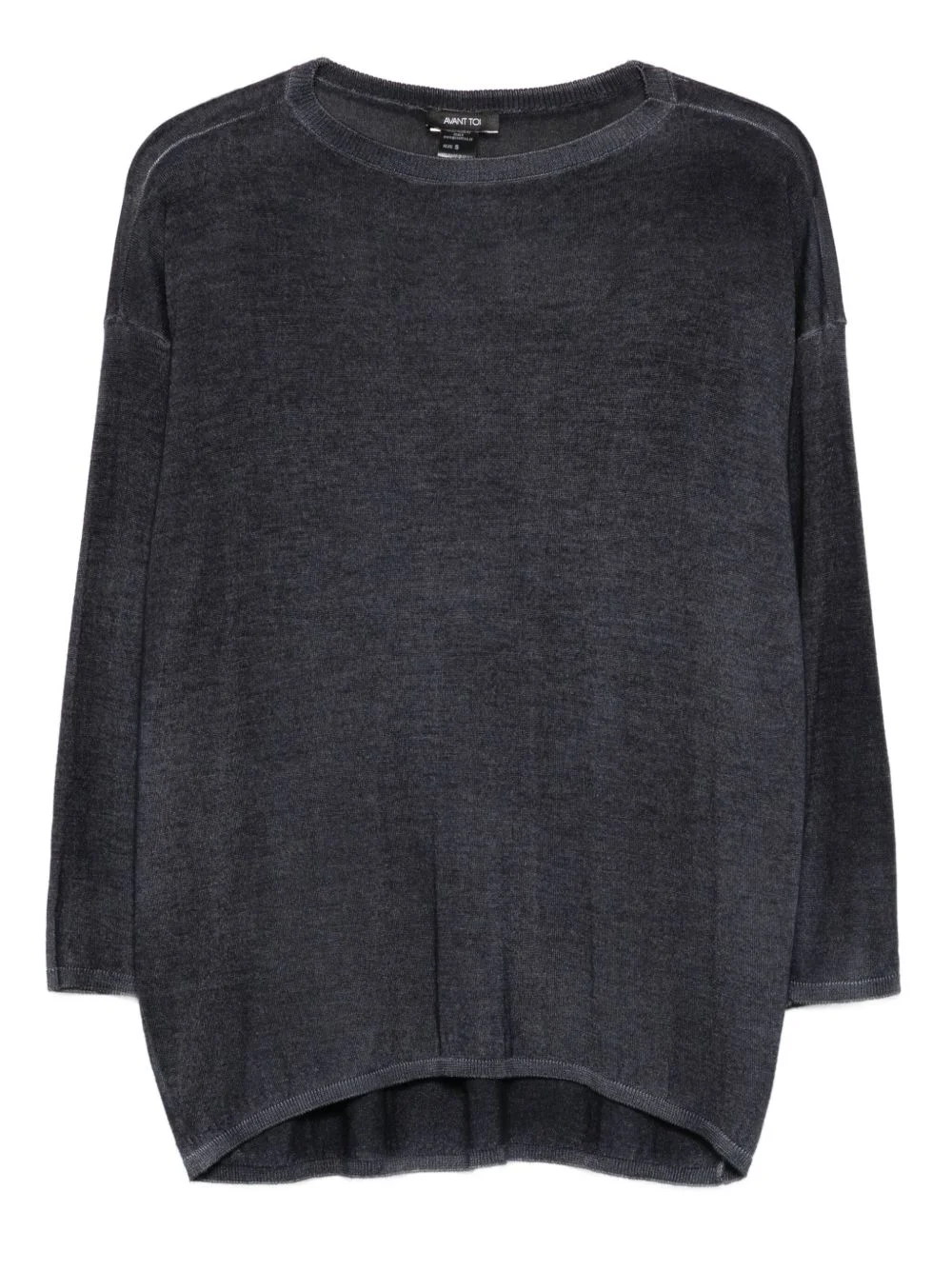 three-quarter sleeve sweater - 1