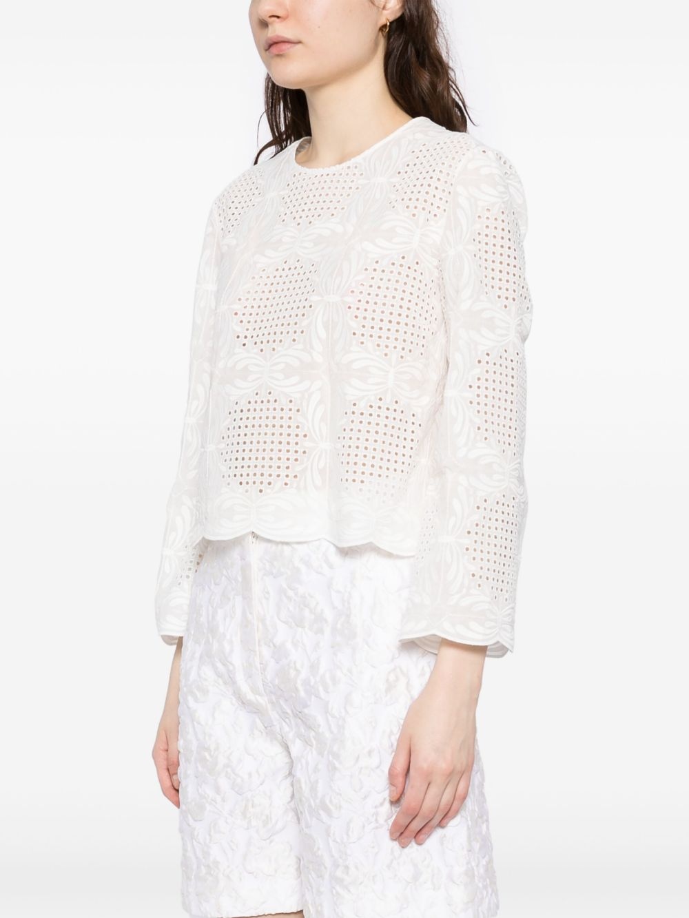 round-neck top - 3